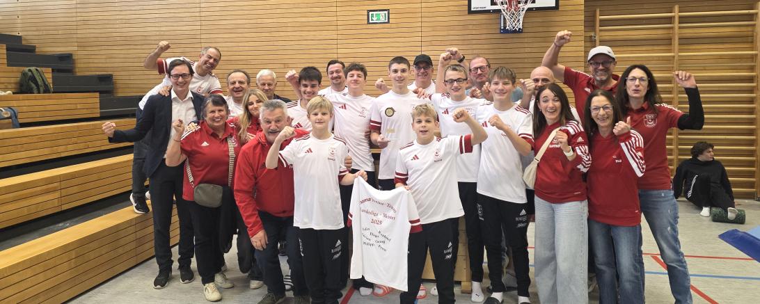 Das Siegerteam des TSV Monheim II 