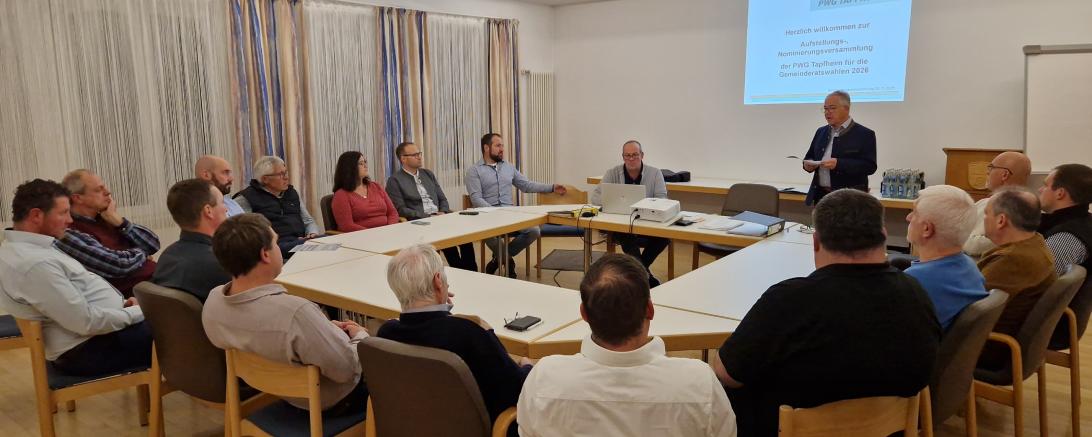 Nominierung der Kandidaten für die Kommunalwahl 2026.