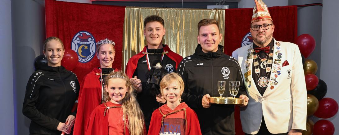 Die Prinzenpaare der FG Gailachia.