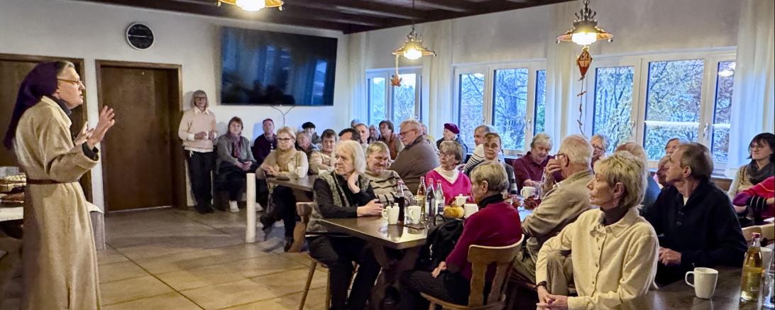  „Kaffeeklatsch“ mit Schwester Christina