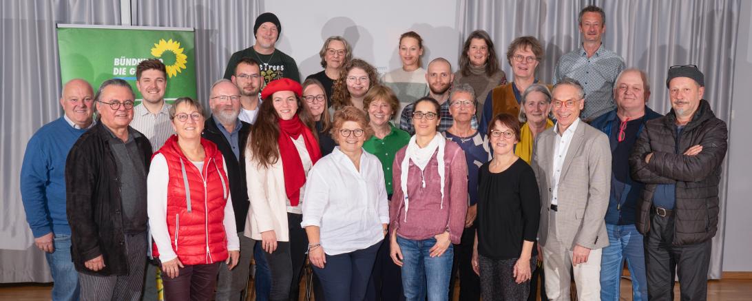 Aufstellungsversammlung zur Stadtratswahl von Bündnis 90 / Die Grünen