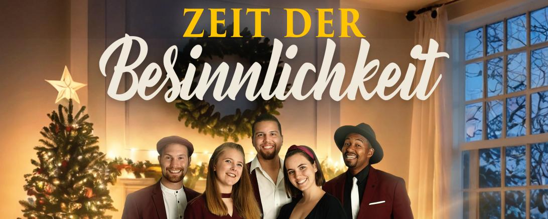 Die a cappella Band B’n’T aus Regensburg. 