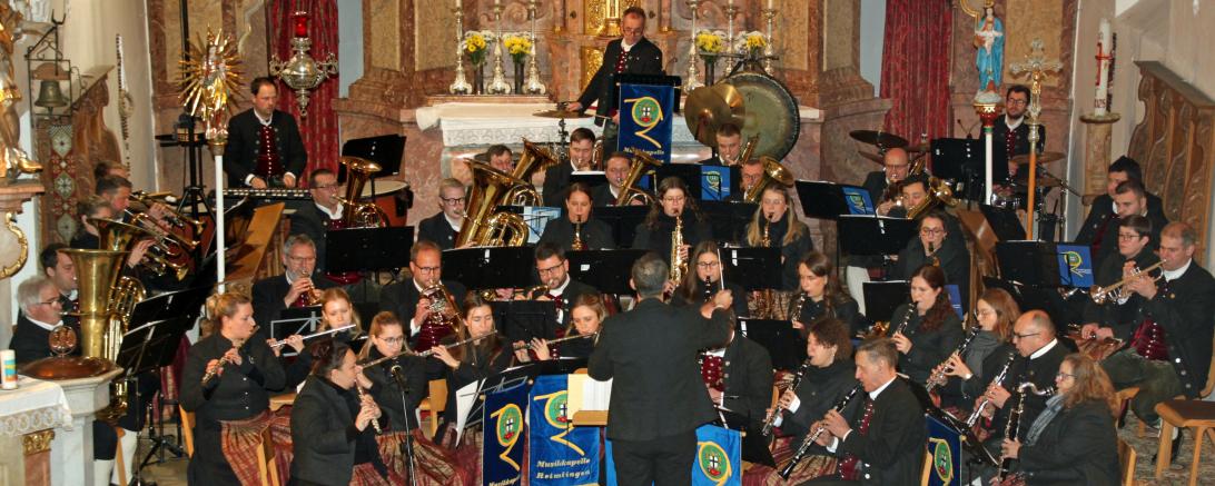 Kirchenkonzert Musikkapelle Reimlingen