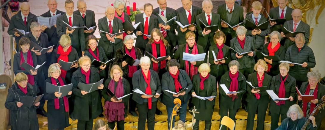 Der Oettinger Kammerchor beim Auftritt im vergangenen Jahr. 