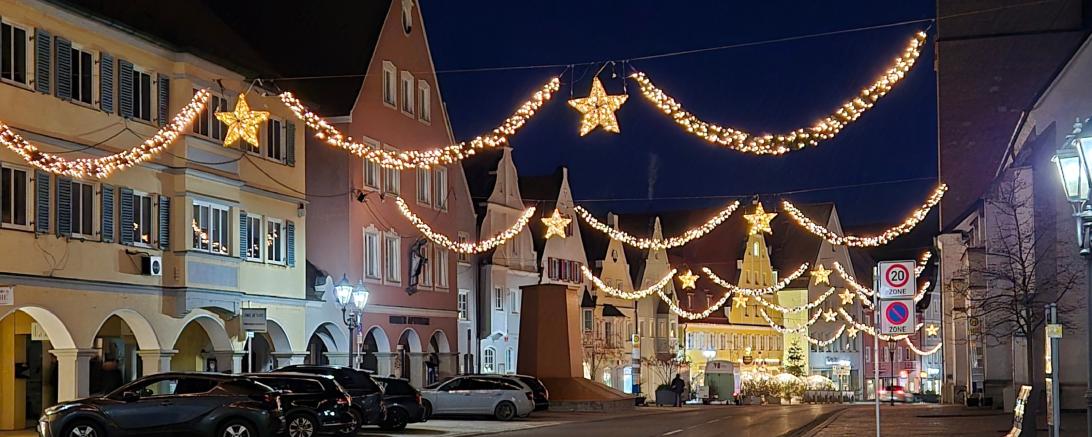 Shoppen im Lichterglanz