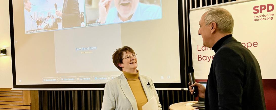  Diskussionsveranstaltung zur Rente mit Bernd Rützel