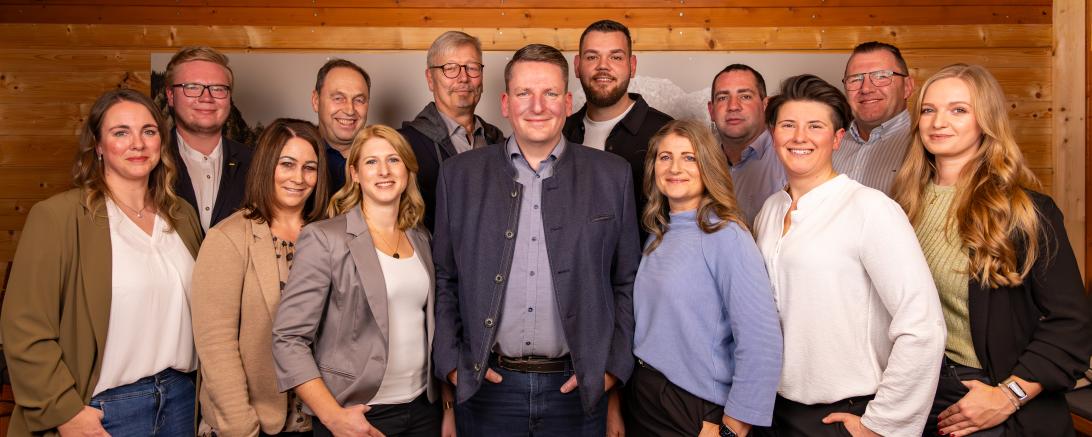 Die Gemeinderatskandidaten für die CSU Genderkingen. 