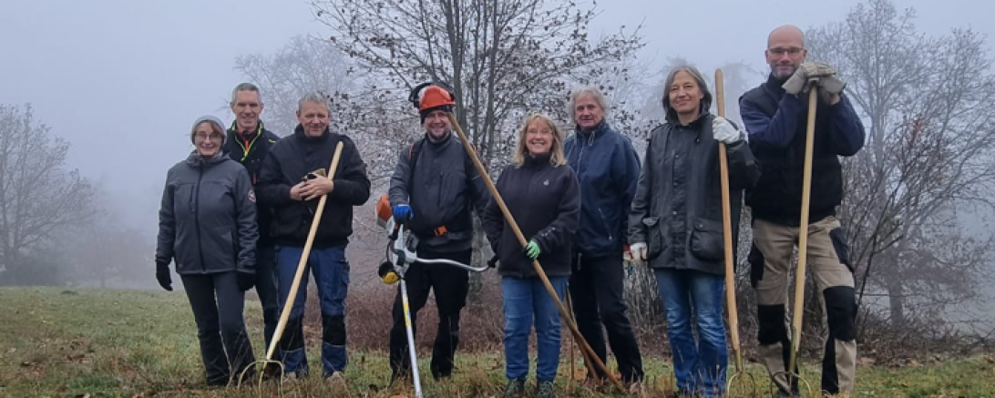 BN-Pflegeaktion am Harburger Bock