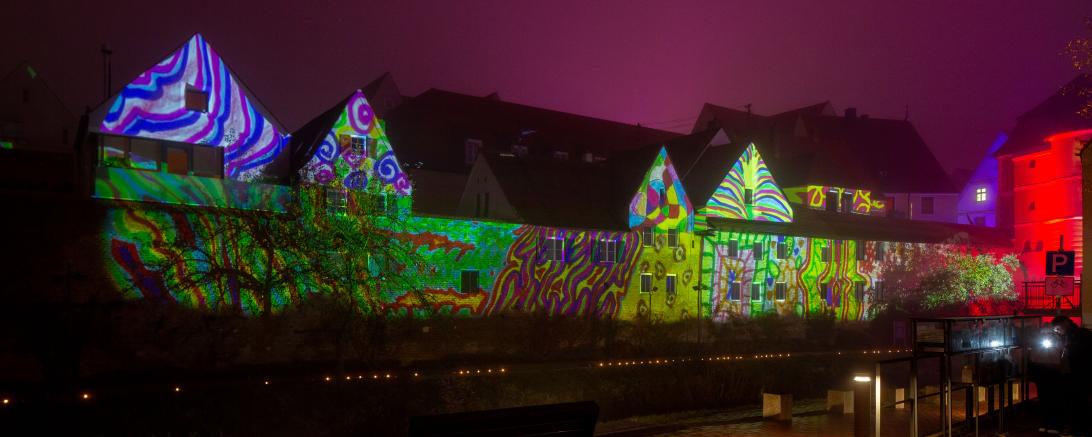 Das Kunstwerk der Schüler von der Sebastian-Franck-Grundschule.