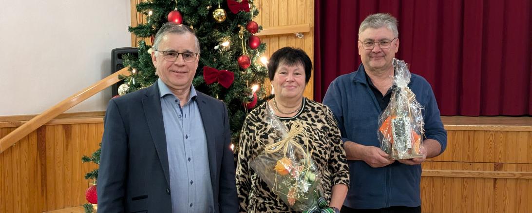 Verabschiedung langjähriger Mitarbeiter in den Ruhestand.