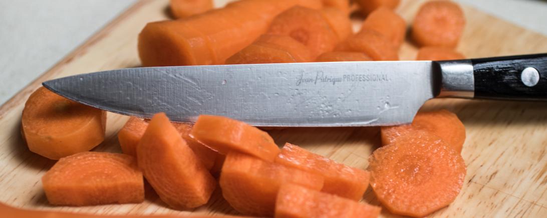 Geschnittene Karrotten