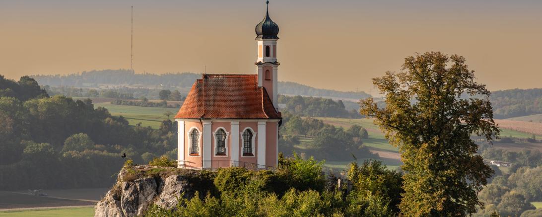 Kalvarienbergkapelle in Wörnitzstein. 