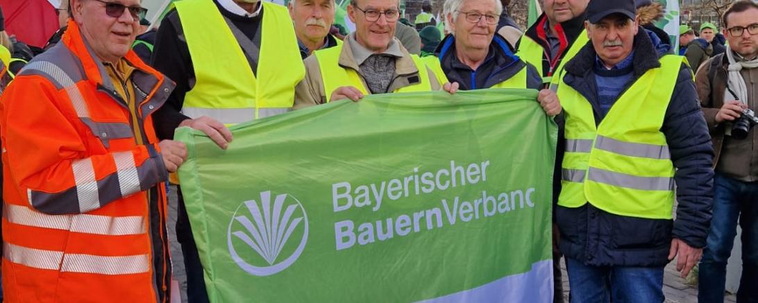 BBV bei der Großdemo in Brüssel