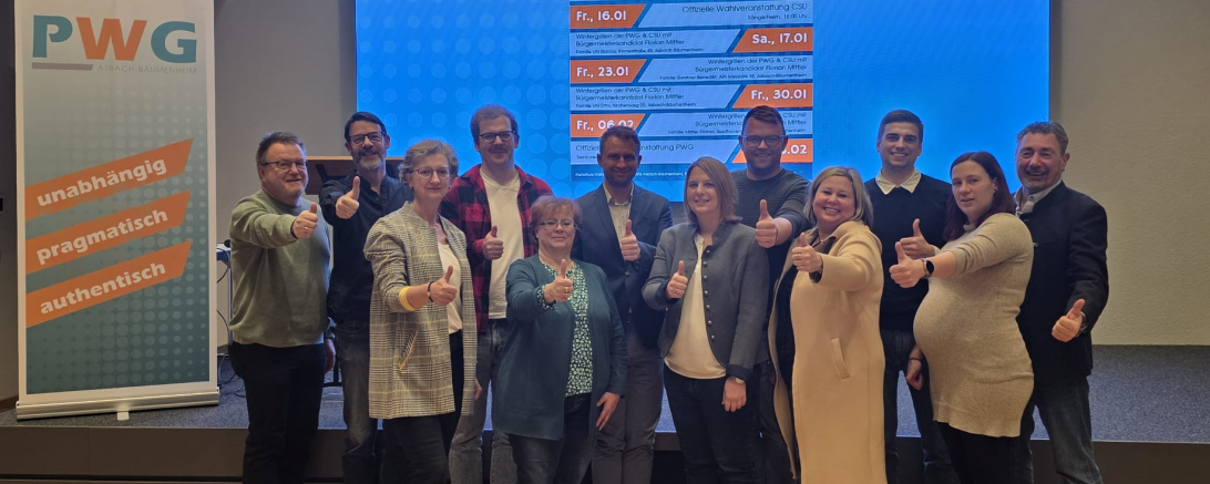 Nominierungsversammlung PWG