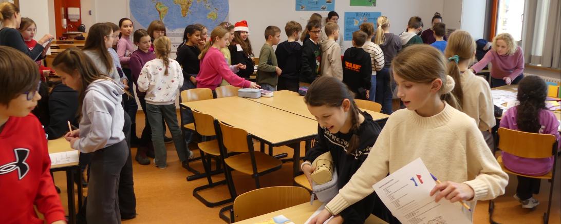 Buntes Erleben und Kennenlernen der französischen Sprache und Kultur beim französischen Nachmittag am THG