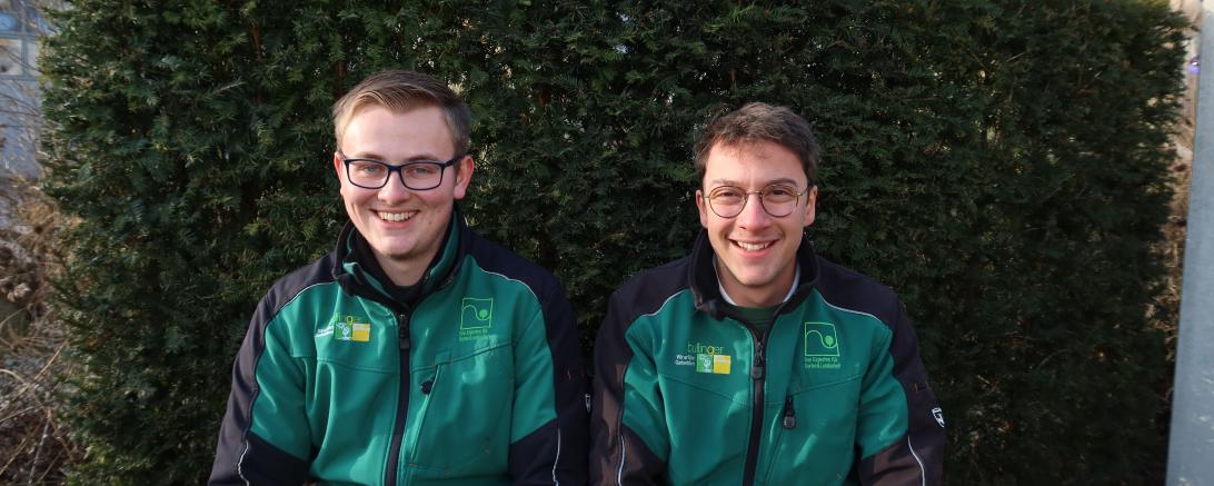 Benedikt Martin und Hannes Schlipf