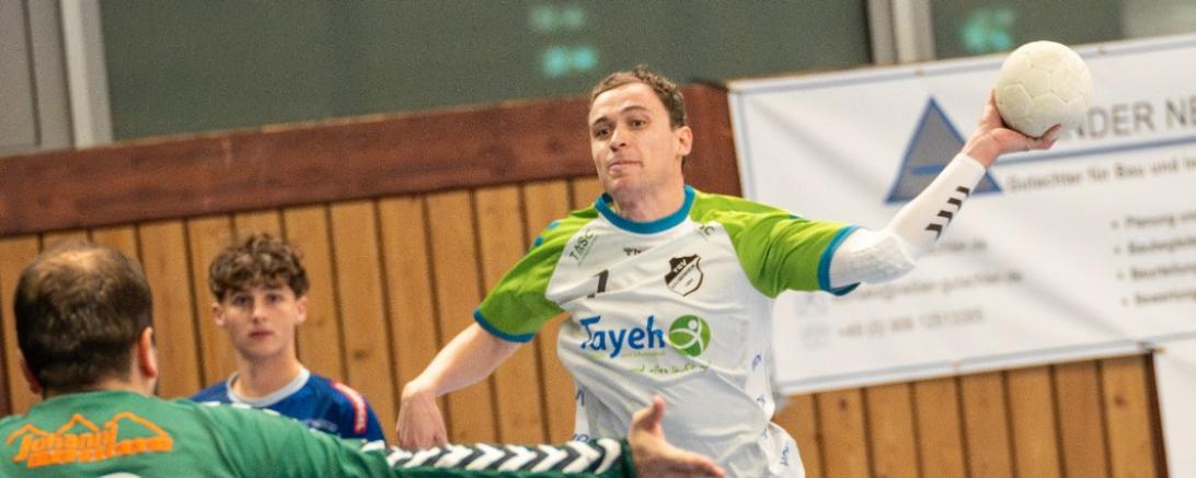 Auch Andreas Jung (8 Tore) konnte die Niederlage der Herren I mit einer souveränen Leistung nicht verhindern. 