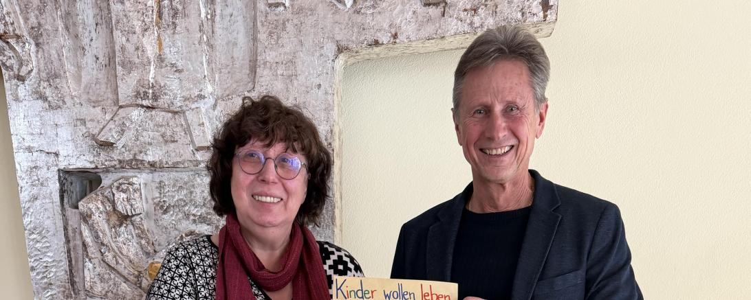 V.l.: Brigitte Schupfner, Martin Oberman