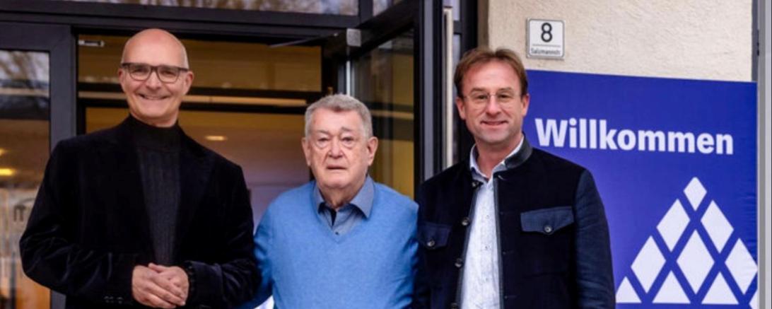 Auf dem Bild zu sehen (von links): Andreas Jäckel, Kurt Aue und Wolfgang Fackler. 