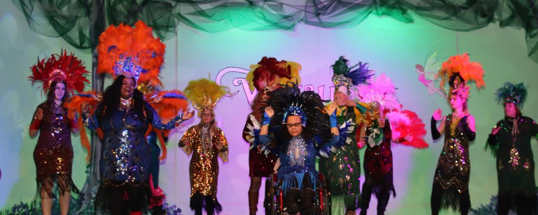 Samba Show Lebenshilfe Donau-Ries aus Nördlingen. 