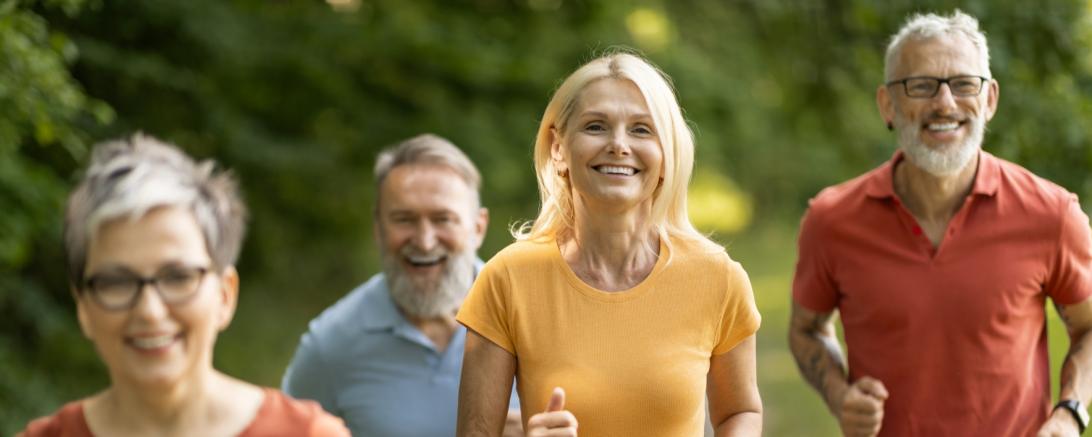 Joggen Ruhestand
