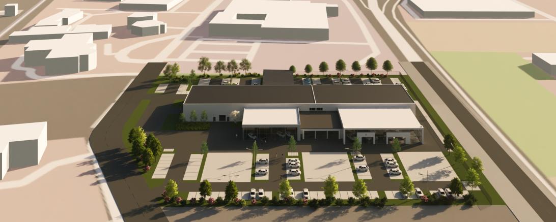 Auto König Planungsskizze