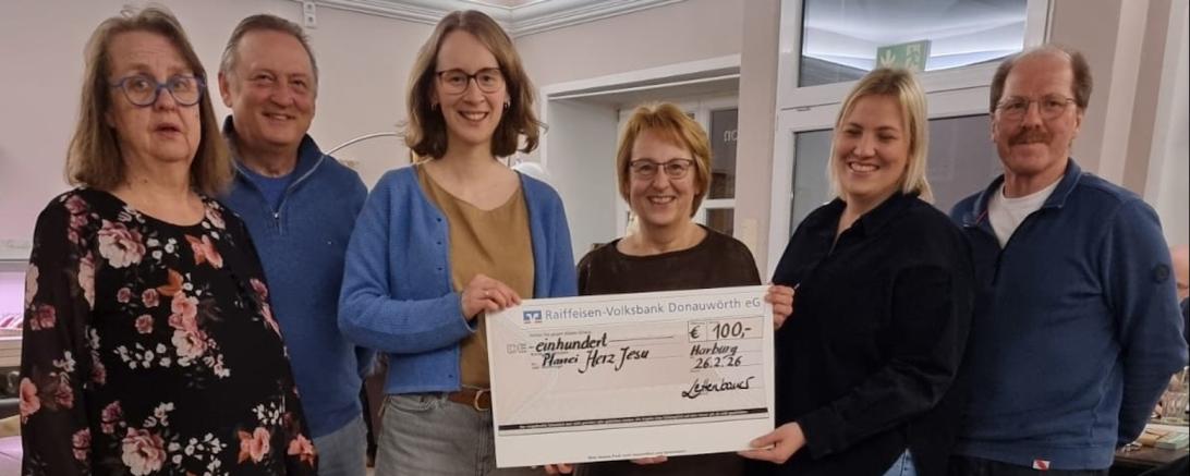 v.l. Ursula Böhm, Bernhard Muff, Eva Lettenbauer, Claudia Utz, Veronika Reiprich, Alfred Utz