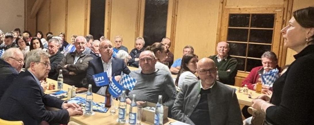 Claudia Marb bei den CSU Ortsverbänden Herblingen/Hochaltingen