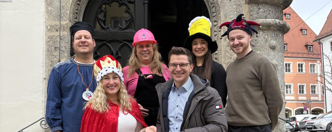 Blaulichtball Schlüsselrückgabe 