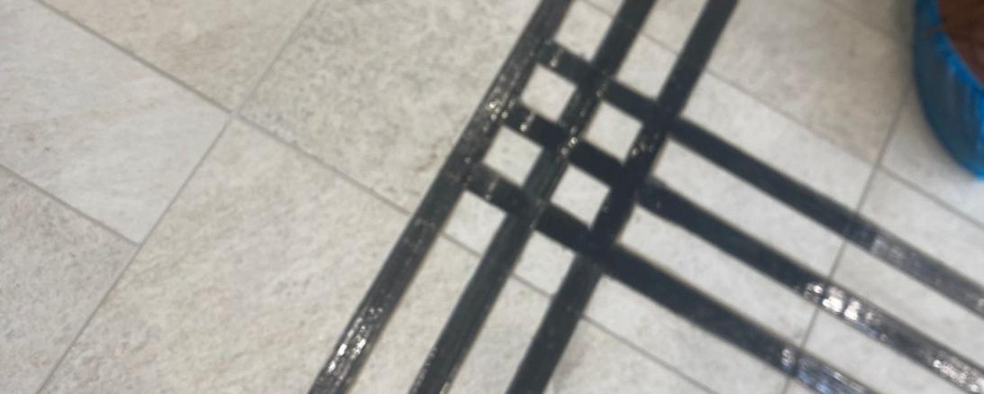 Kraterbad Leitstreifen