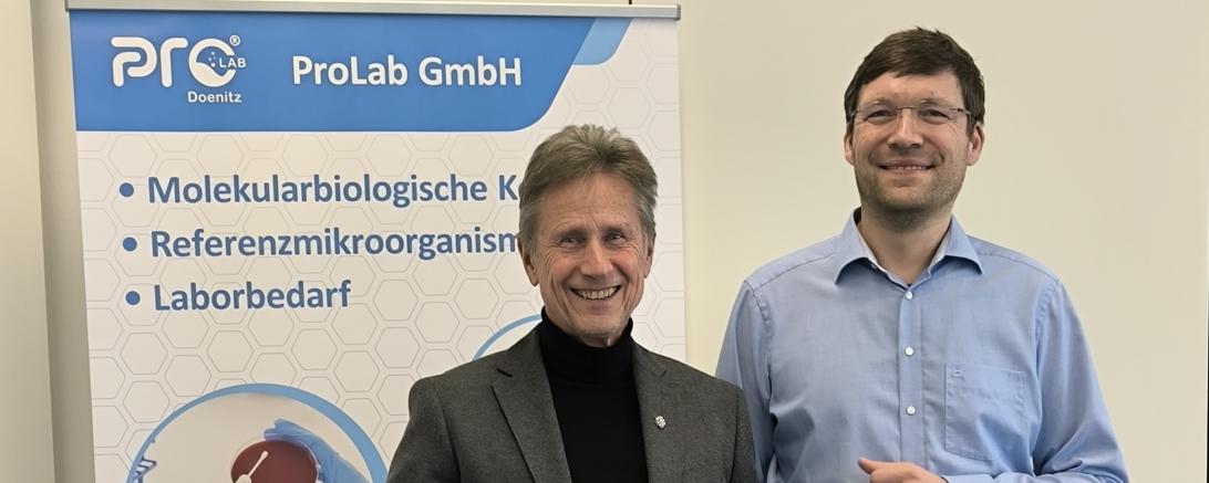 Spendenübergabe ProLab