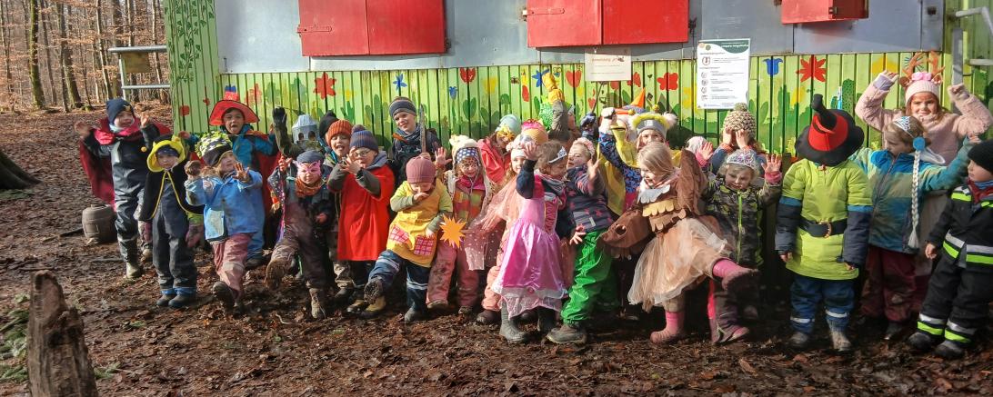 Waldkindergarten Fasching