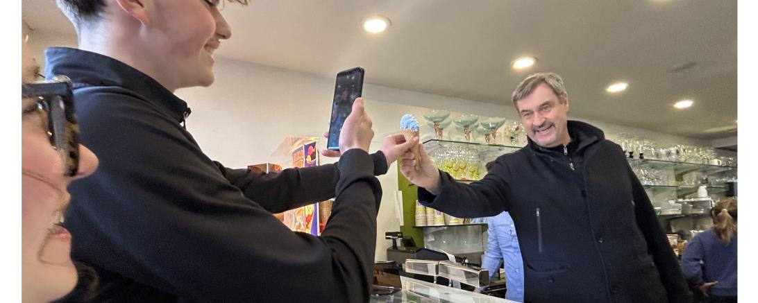 Bayerns Ministerpräsident Markus Söder in Donauwörth