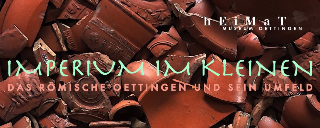 Die Ausstellung Imperium im Kleinen - Das römische Oettingen und sein Umfeld findet vom 10. Mai 2026 bis 6. Januar 2027 statt.