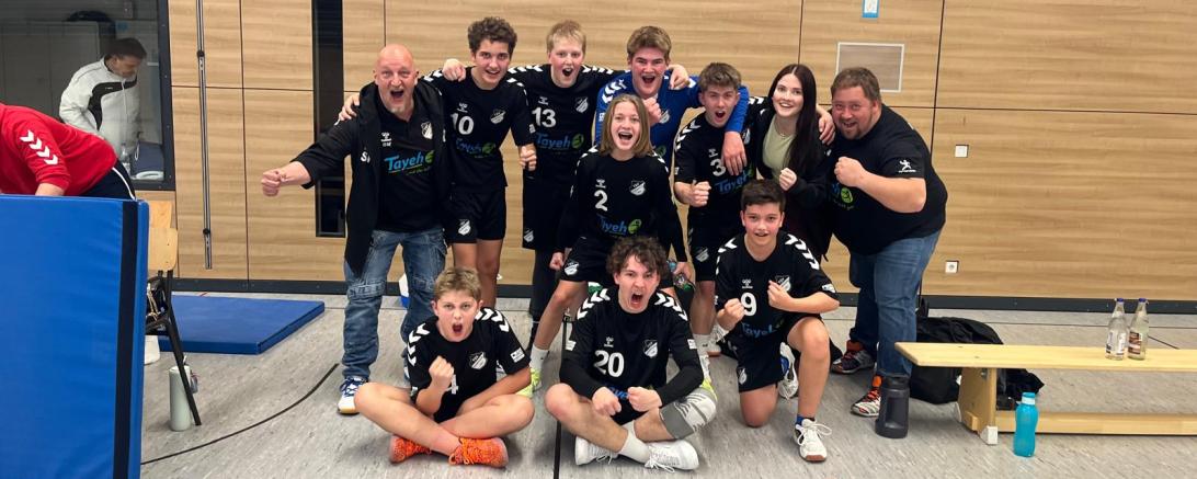 Die männliche C-Jugend feierte den 12. Saisonsieg und ist damit "inoffizieller Meister" in der Bezirksliga.