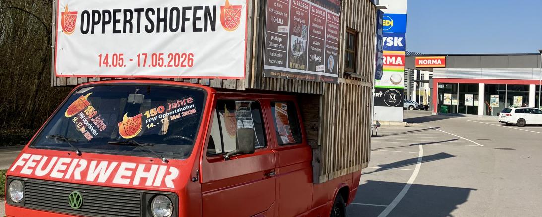 Feuerwehr-Bulli der FFW Oppertshofen