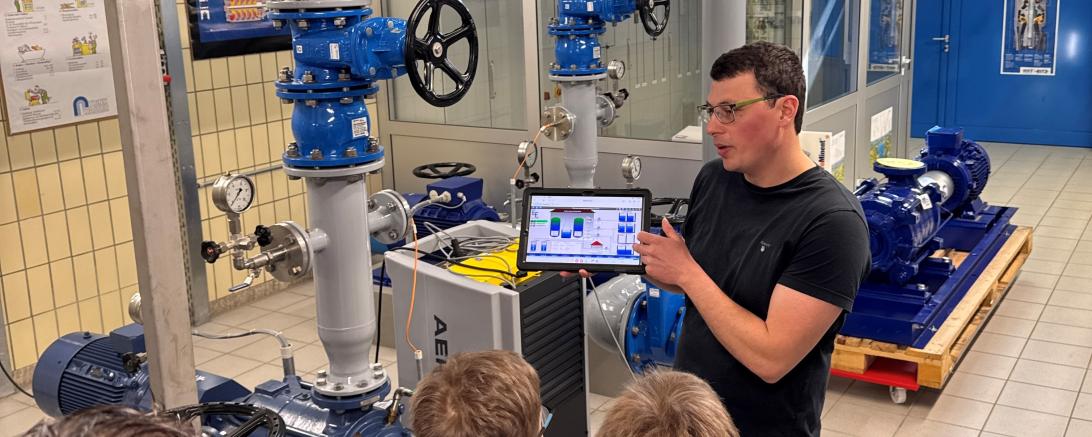 Besichtigung von Wasserwerk und Kläranlage