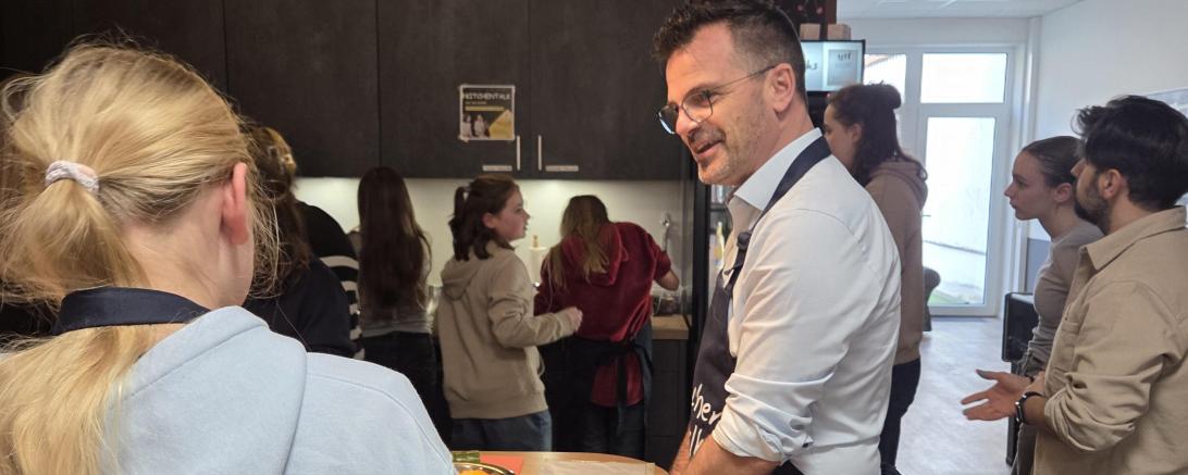 Offener Austausch mit Oberbürgermeister Jürgen Sorré.