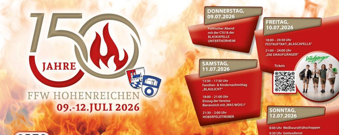 150 Jahre FFW Hohenreichen