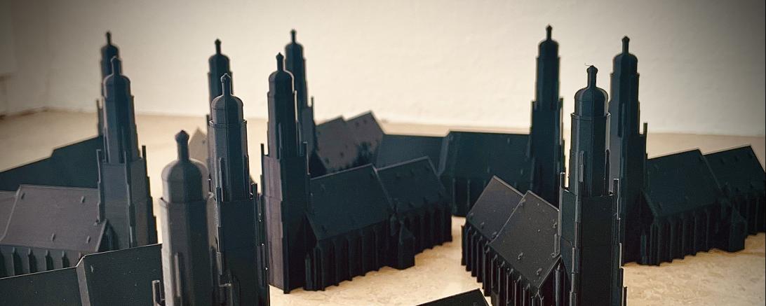 Miniaturmodell St. Georg 