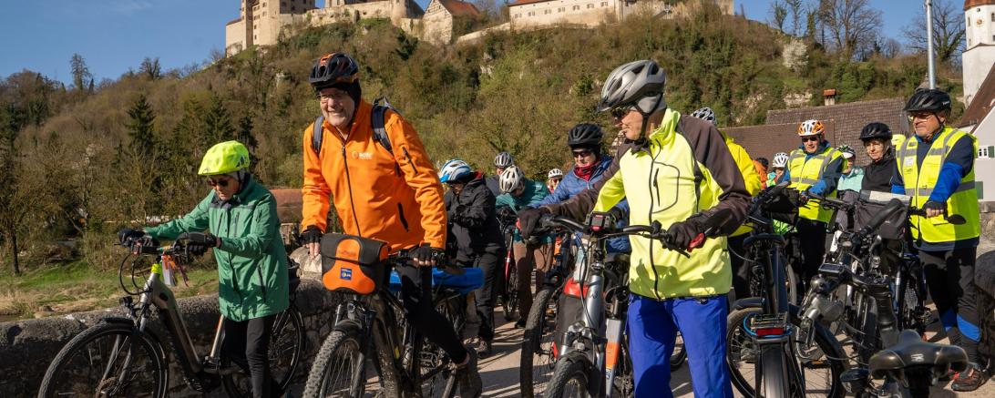 Eröffnung der Jakobus Ries-Radrunde am Ostermontag