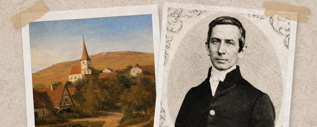 Adolf von Stählin und sein Geburtsort Schmähingen.