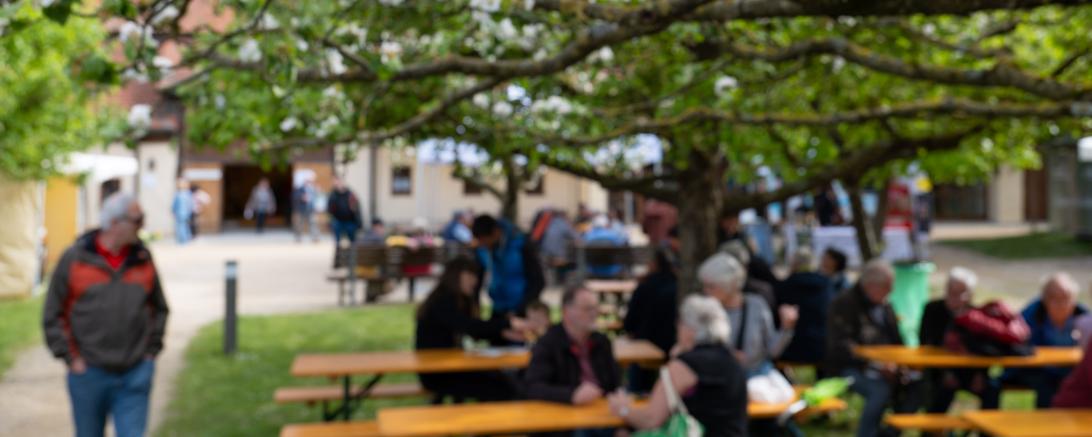 Blick in den Museumshof.