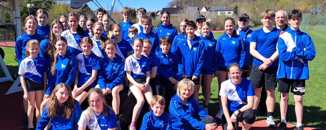 32 jugendlicher Sportler vom TSV Rain, TSV Mönchsdeggingen und VSC Donauwörth