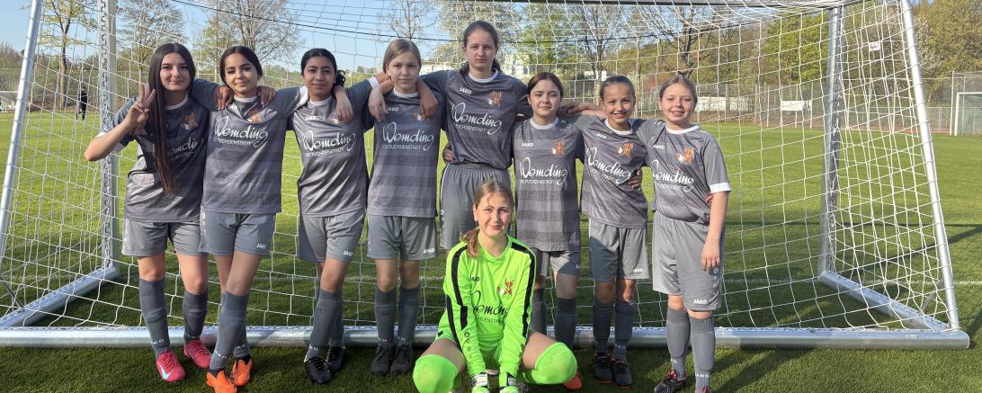 Mädchenmannschaft der Leonhart-Fuchs-Mittelschule Wemding