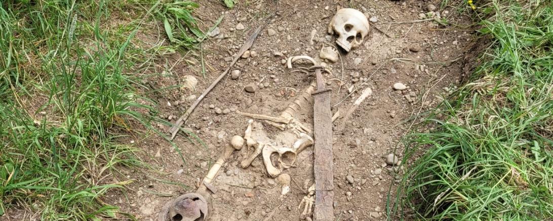 Menschliche Überreste im Kartäusertal