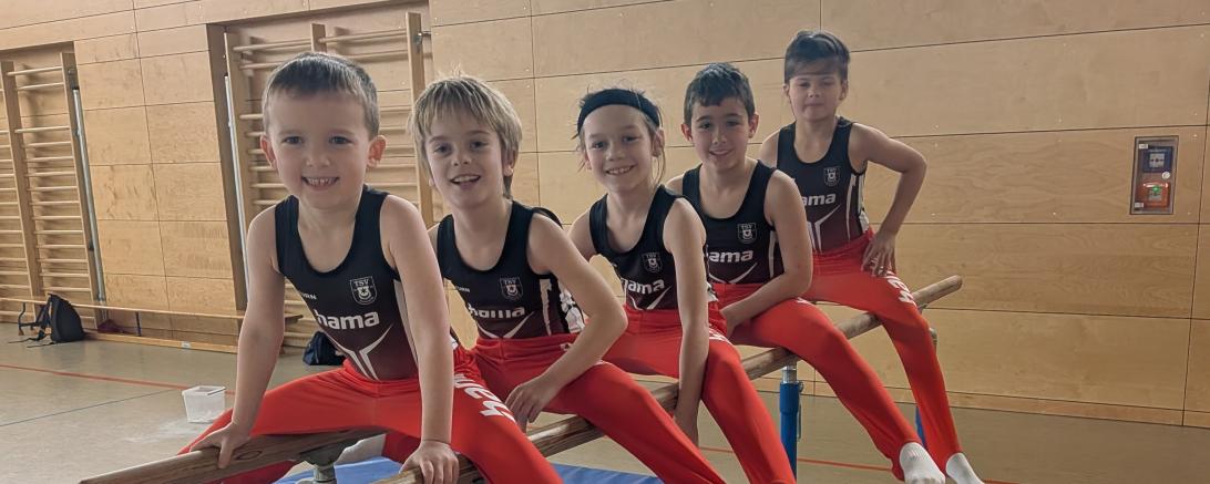 Die Gauligaturner der Jahrgänge 2017 und jünger