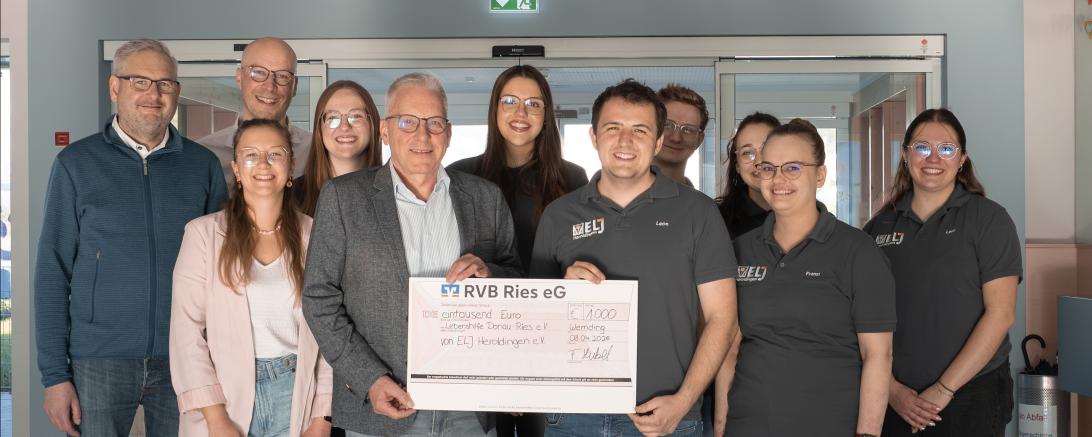 Lebenshilfe Spendenübergabe ELJ