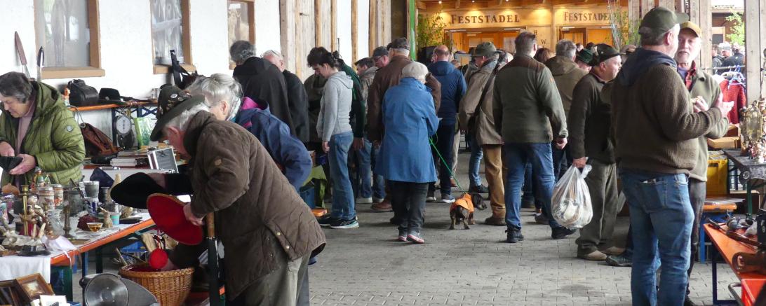 Jägertag auf der Bäldleschwaige. 