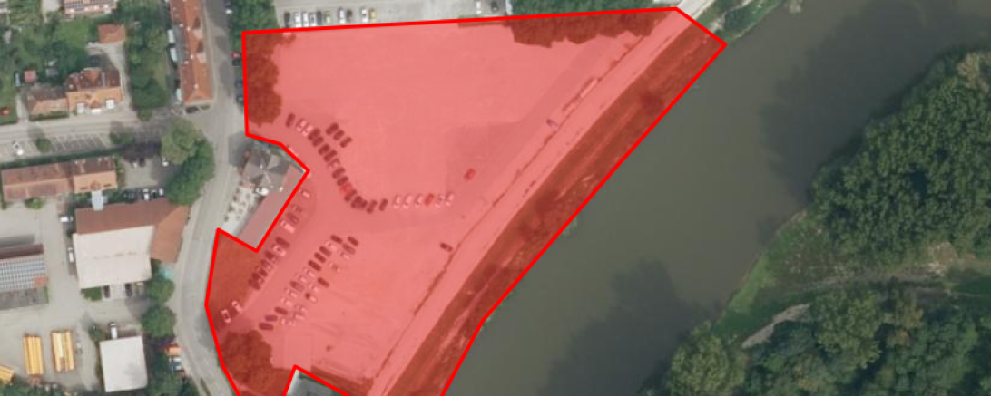 Teilsperrung Schwabenhallenparkplatz 